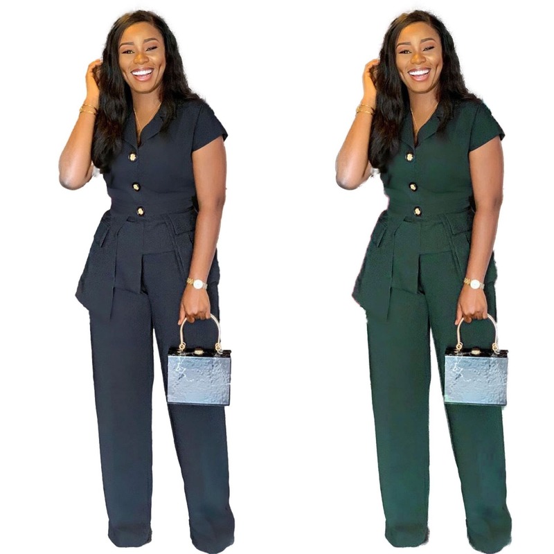 2 Pieces Women Sets 2020 Africa Women Winter Handmade Pattern Short Sleeve Pullover Tops Trousers 2PCS Clothing Sets
2 Pieces Women Sets 2020 Africa Women Winter Handmade Pattern Short Sleeve Pullover Tops Trousers 2PCS Clothing Sets