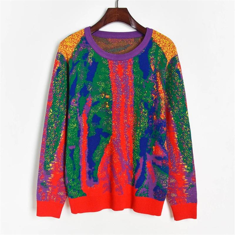 2020 High Quality Fashion Vintage Oversized Sweater Women Long Sleeve Autumn Winter Warm Sweaters Female Casual Sueter Mujer, Red
2020 High Quality Fashion Vintage Oversized Sweater Women Long Sleeve Autumn Winter Warm Sweaters Female Casual Sueter Mujer, Red