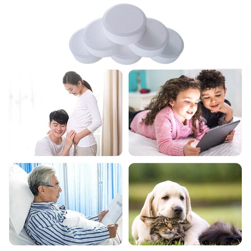 50PCS Swimming Pool Accessories Water Sterilizer Instant Disinfection Chlorine Tablets For pools Multifunction Toilet Cleaner Sdsz