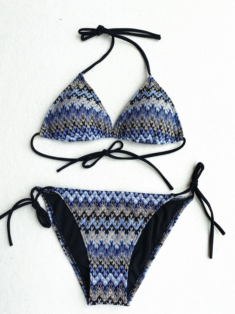 Hot Designer-Badeanzug Frauen Bikini Anzüge Marke Bikini Zweiteilige Badebekleidung Mädchen Branded Sexy Schnürsystem Fashion Bikini mit Blu