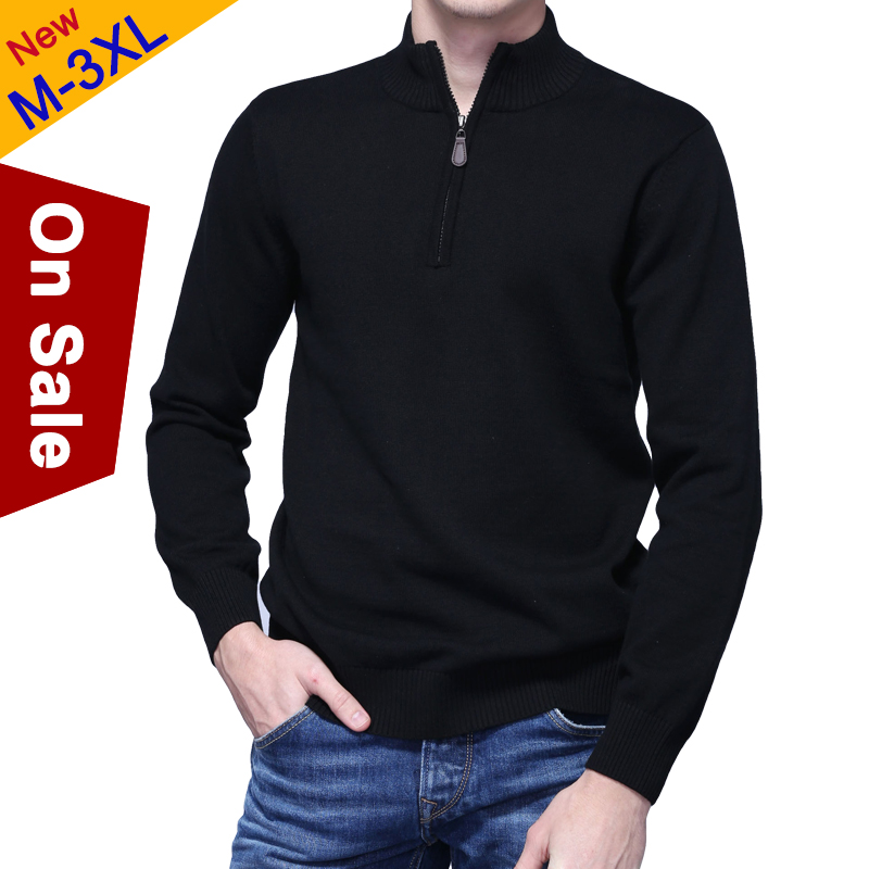 2020 Thicken Sweaters Men Pullover Winter Warm Cotton Knitted Half Zipper Sweater Pullover Male Jumper Autumn Spring Jersey, Black
2020 Thicken Sweaters Men Pullover Winter Warm Cotton Knitted Half Zipper Sweater Pullover Male Jumper Autumn Spring Jersey, Black