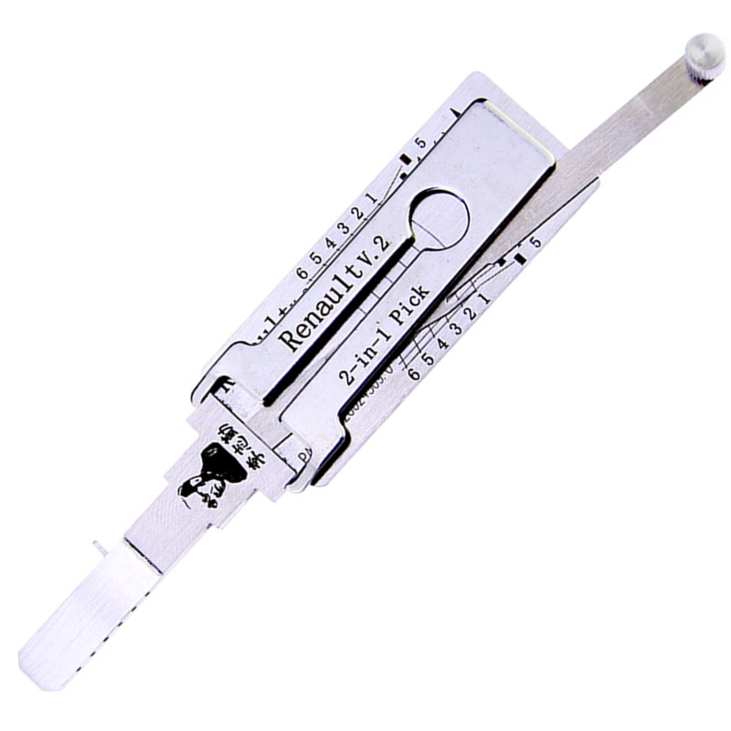 Hot Selling Genuine LISHI Renault 2 in 1 Auto Lock Pick and Decoder Locksmith Tool used for Scenic Fluence
Hot Selling Genuine LISHI Renault 2 in 1 Auto Lock Pick and Decoder Locksmith Tool used for Scenic Fluence
