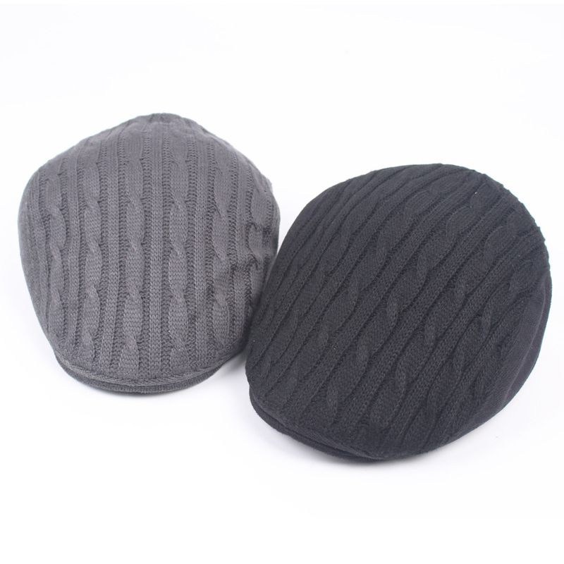 Wool Beret Middle-Aged Comfortable Hat Autumn And Winter Advance Cap Men And Women Knitted Cap
Wool Beret Middle-Aged Comfortable Hat Autumn And Winter Advance Cap Men And Women Knitted Cap