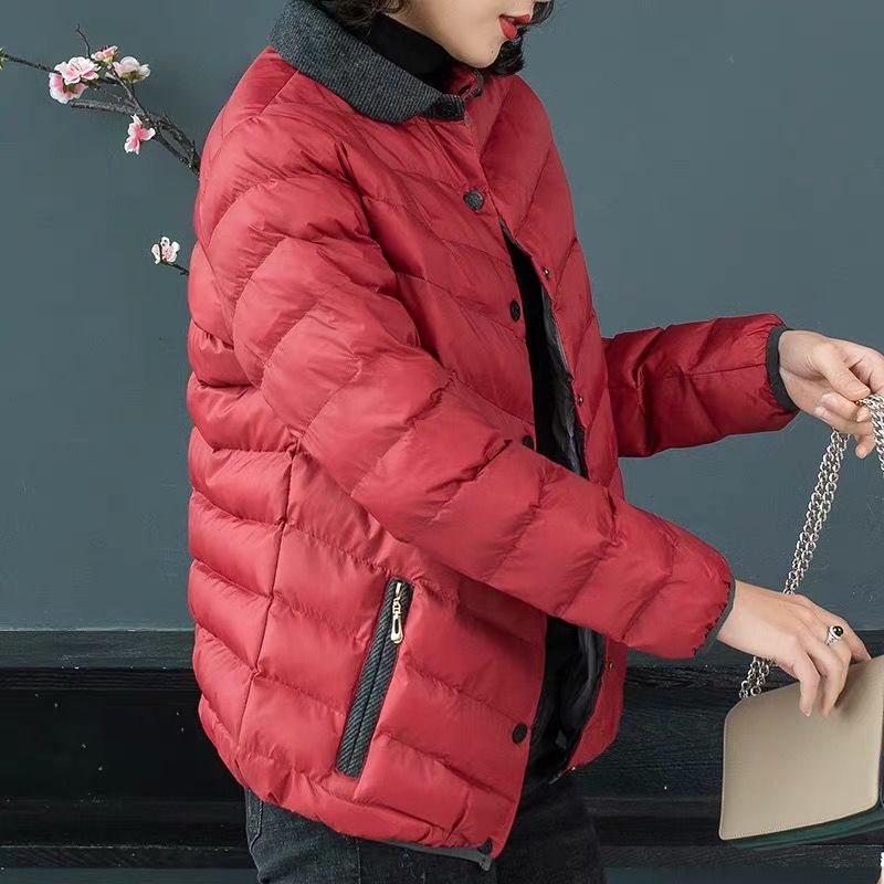 Middle Aged Women Slim Short Ultra Light Down Jackets Female Fashion Slim Coats Causal Solid Warm Parkas Mujer Invierno W381, Black
Middle Aged Women Slim Short Ultra Light Down Jackets Female Fashion Slim Coats Causal Solid Warm Parkas Mujer Invierno W381, Black