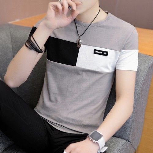 2020 new men t shirt casual short sleeve men's basic tops tees stretch t shirt mens clothing chemise homme, 10
2020 new men t shirt casual short sleeve men's basic tops tees stretch t shirt mens clothing chemise homme, 10