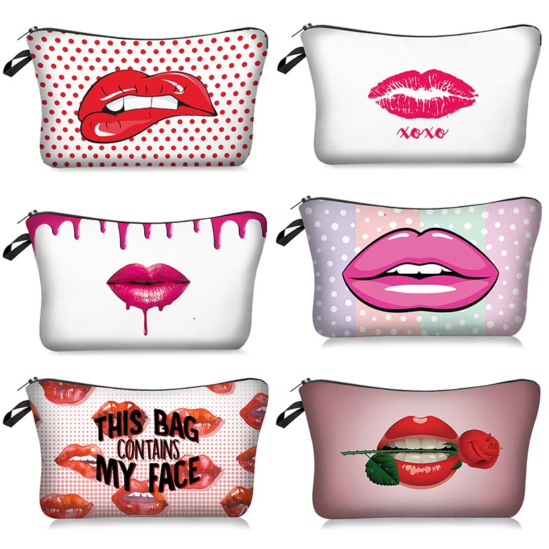 MPB013 beauty Lip 3D print Women Cosmetic Bag Fashion Travel Makeup Bag Organizer Make Up Case Storage Pouch Toiletry Beauty Kit Box Wash Ba
MPB013 beauty Lip 3D print Women Cosmetic Bag Fashion Travel Makeup Bag Organizer Make Up Case Storage Pouch Toiletry Beauty Kit Box Wash Ba