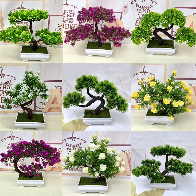 Artificial Green Plants Bonsai Simulation Plastic Small Tree Pot Plant Potted Ornaments for Home Table Garden Decor 52841
Artificial Green Plants Bonsai Simulation Plastic Small Tree Pot Plant Potted Ornaments for Home Table Garden Decor 52841