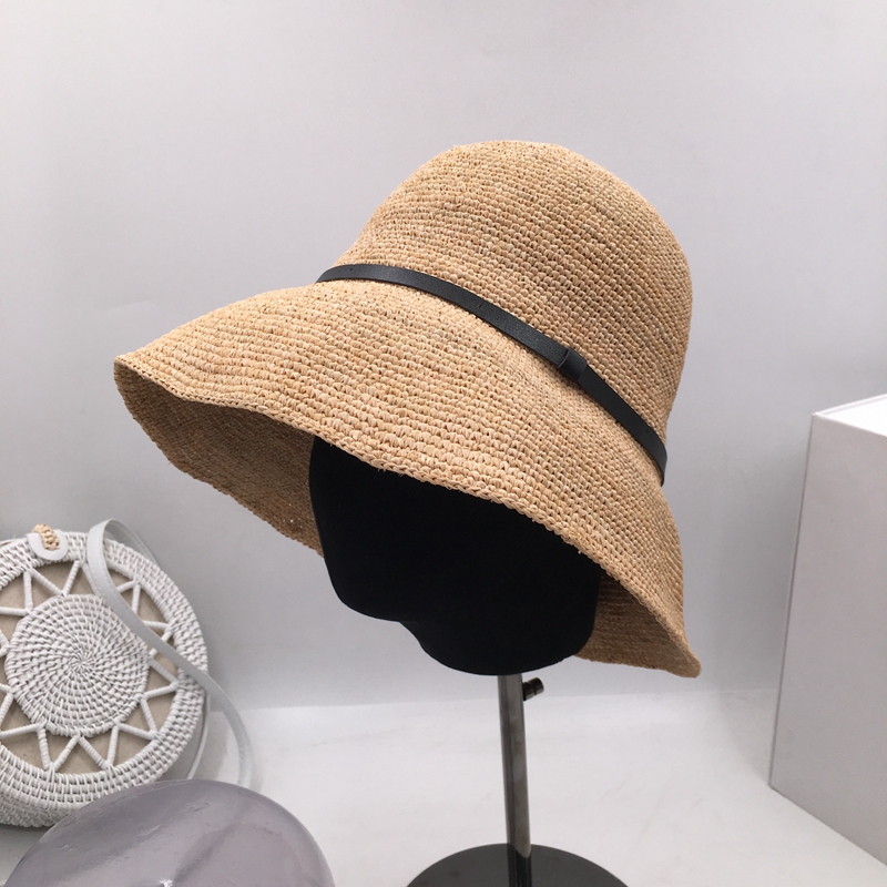 backet hats Fisherman hat female summer big eaves holiday sun hat crochet lafite grass basin cap folding straw, Black
backet hats Fisherman hat female summer big eaves holiday sun hat crochet lafite grass basin cap folding straw, Black