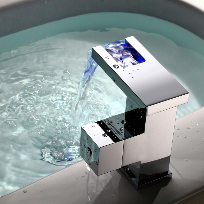 BECOLA LED cold and hot water tap Temperature control of waterfall faucet Wash water Hydroelectric basin faucet Free shipping
BECOLA LED cold and hot water tap Temperature control of waterfall faucet Wash water Hydroelectric basin faucet Free shipping