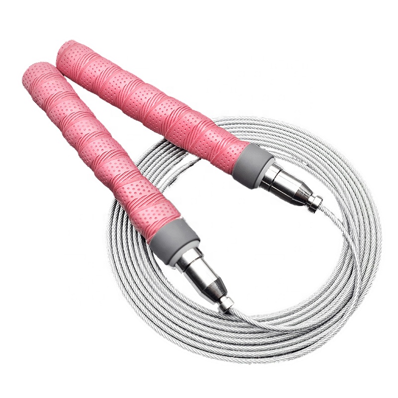 Steel Cable Speed Jumping Rope Self Locking Tape Handle Skipping Rope Adjustable Competitive Training Jump For Men Women
Steel Cable Speed Jumping Rope Self Locking Tape Handle Skipping Rope Adjustable Competitive Training Jump For Men Women