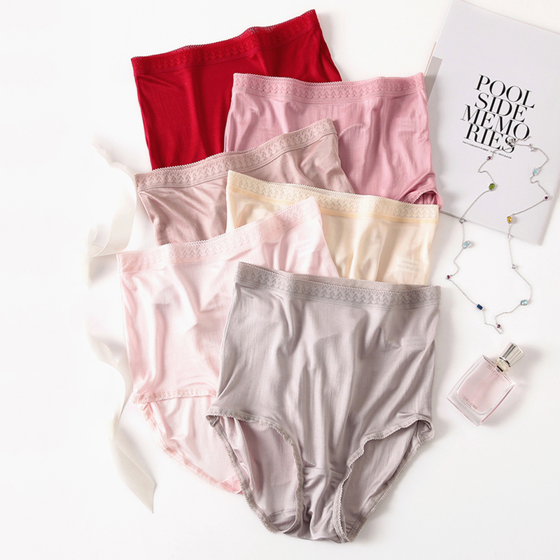 Women Panties Natural silk high waist Briefs big plus size woman panties Underwear women transparent seamless panty, Black
Women Panties Natural silk high waist Briefs big plus size woman panties Underwear women transparent seamless panty, Black