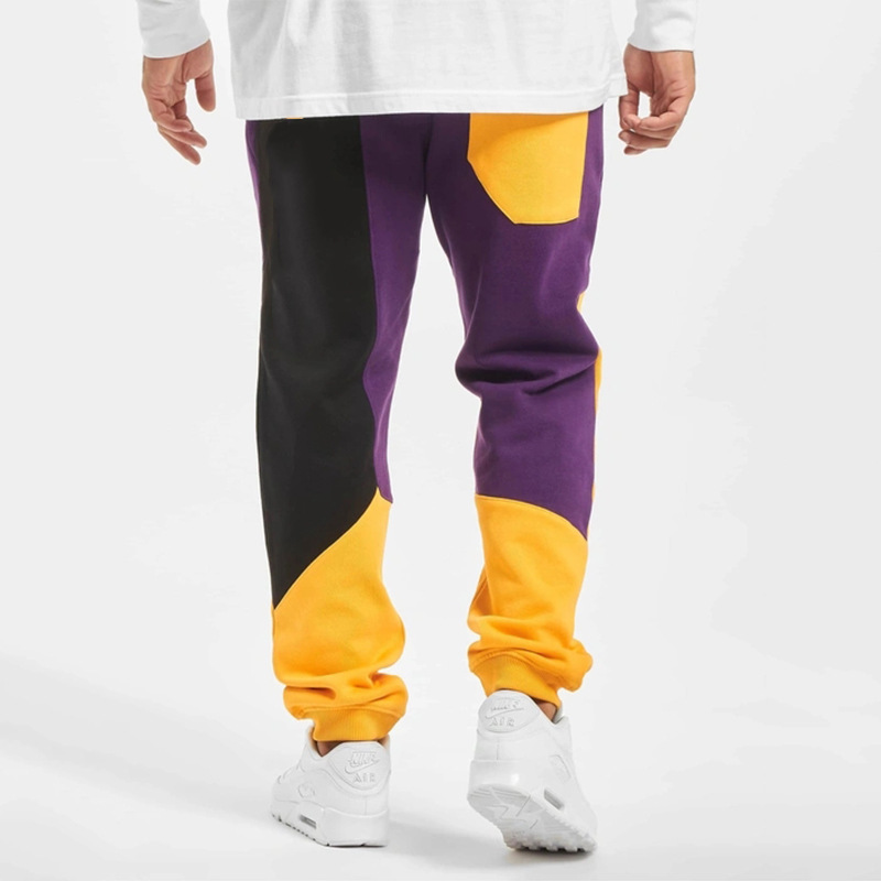 New Spliced Jogging Pants Men Loose Joggers Bodybuilding Sweatpants Workout Trousers Gym Training Pants Running Sport Male