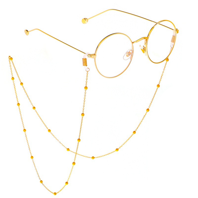 Fashion Women Gold Silver Eyeglass Chains Sunglasses Reading Beaded Glasses Chain Eyewears Cord Holder neck strap Rope
Fashion Women Gold Silver Eyeglass Chains Sunglasses Reading Beaded Glasses Chain Eyewears Cord Holder neck strap Rope