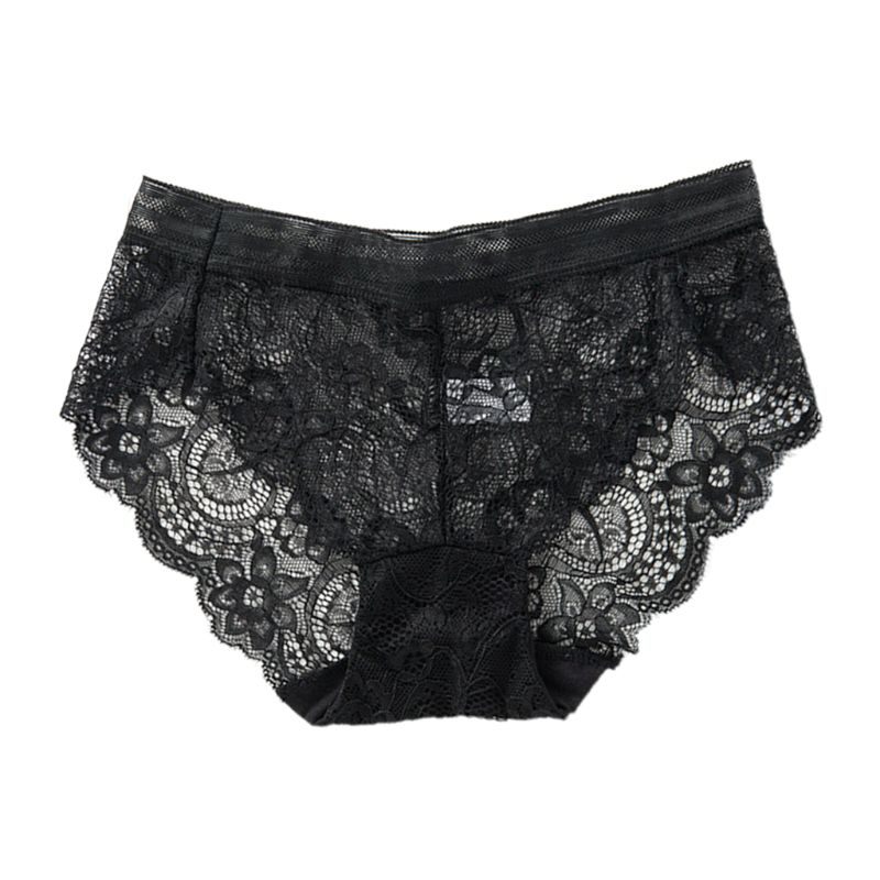 Women Seamless Underwear Mid Rise Hollow Floral Lace Panties Cotton Crotch Brief Y5GC
Women Seamless Underwear Mid Rise Hollow Floral Lace Panties Cotton Crotch Brief Y5GC