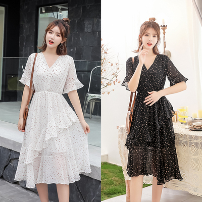 833# Maternity Dress Summer Chiffon Color Block Short Sleeve Loose Stylish Dress for Pregnant Women Mom, Black
833# Maternity Dress Summer Chiffon Color Block Short Sleeve Loose Stylish Dress for Pregnant Women Mom, Black
