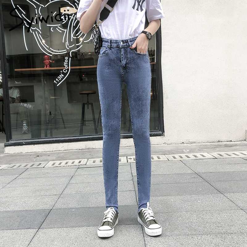 syiwidii high waist jeans woman 2020 streetwear cotton skinny straight stretch pencil pants tassel plus size korean casual jeans, Blue
syiwidii high waist jeans woman 2020 streetwear cotton skinny straight stretch pencil pants tassel plus size korean casual jeans, Blue