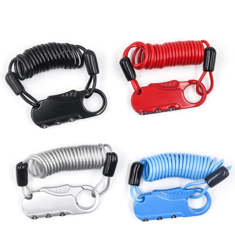 Car Alarm Mini Bike Lock Fold Backpack Cycling Helmet Bicycle Cable Lock 3 Digit Combination Anti-theft Motorcycle Bicycle
Car Alarm Mini Bike Lock Fold Backpack Cycling Helmet Bicycle Cable Lock 3 Digit Combination Anti-theft Motorcycle Bicycle