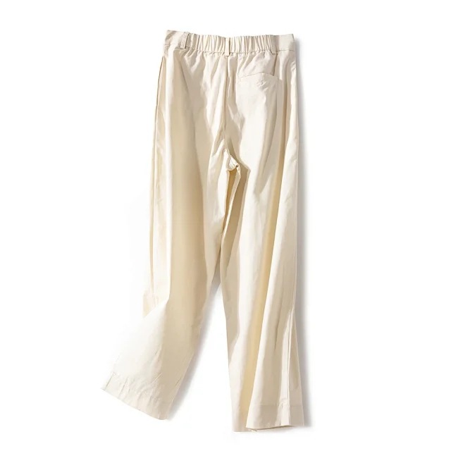 2020 New High Waist Women's Ankle-length Pants Elastic Waist 100% Cotton All-match Casual Loose Long Trouser, As pic
2020 New High Waist Women's Ankle-length Pants Elastic Waist 100% Cotton All-match Casual Loose Long Trouser, As pic
