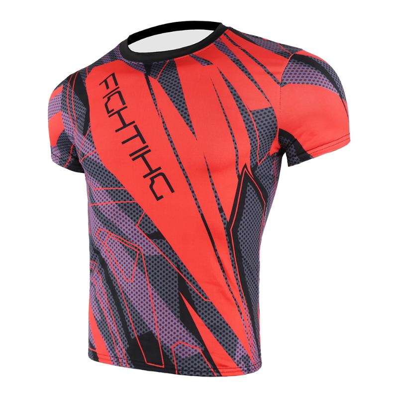 Men Red Breathable Sport Running T-shirt Short Sleeve Workout Jogging Training Clothing Gym Fitness Shirt Men' Sports Shirts, Sotf-dx7
Men Red Breathable Sport Running T-shirt Short Sleeve Workout Jogging Training Clothing Gym Fitness Shirt Men' Sports Shirts, Sotf-dx7
