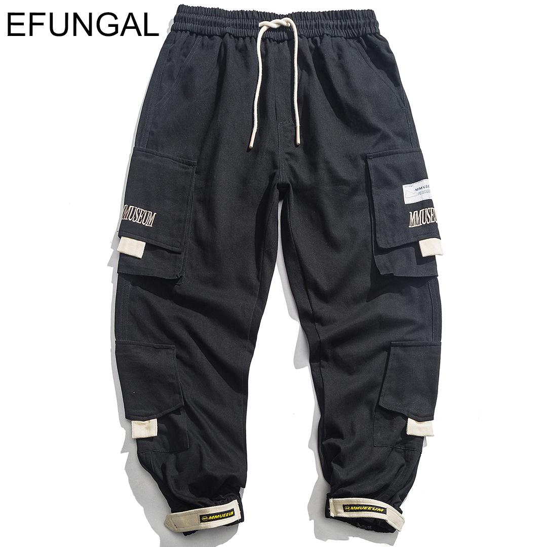 EFUNGAL Multi Pocket Harem Joggers Skateboard Streetwear Men Hip Hop Trousers Casual Outwear Cargo Pants Male Straight Jogger, Black 
EFUNGAL Multi Pocket Harem Joggers Skateboard Streetwear Men Hip Hop Trousers Casual Outwear Cargo Pants Male Straight Jogger, Black