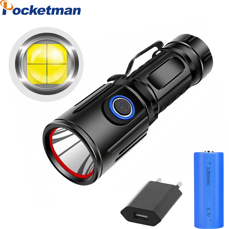 led Ultra Bright XHP50 LED USB Rechargeable Torch 5 Modes Zoomable Waterproof Torch Use 26650 Battery
led Ultra Bright XHP50 LED USB Rechargeable Torch 5 Modes Zoomable Waterproof Torch Use 26650 Battery