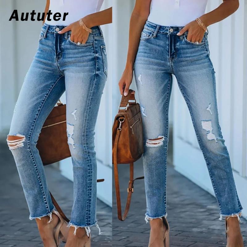 2020 Newest Hot Womens Stretch Skinny Ripped Hole Washed Denim Jeans Female Slim Jeggings High Waist Pencil Pants Trousers#A3, Blue
2020 Newest Hot Womens Stretch Skinny Ripped Hole Washed Denim Jeans Female Slim Jeggings High Waist Pencil Pants Trousers#A3, Blue