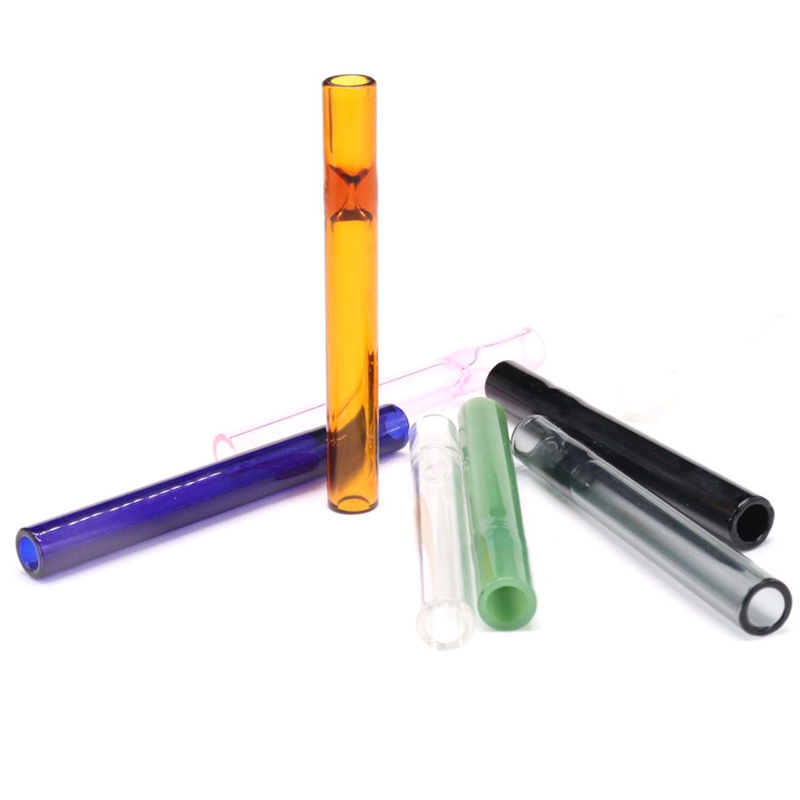 4inch Mix Color Glass cigarette bat One Hitter Pipe Clear OG Glass tube for smoking tobacco hand pipes Hookah accessories
4inch Mix Color Glass cigarette bat One Hitter Pipe Clear OG Glass tube for smoking tobacco hand pipes Hookah accessories