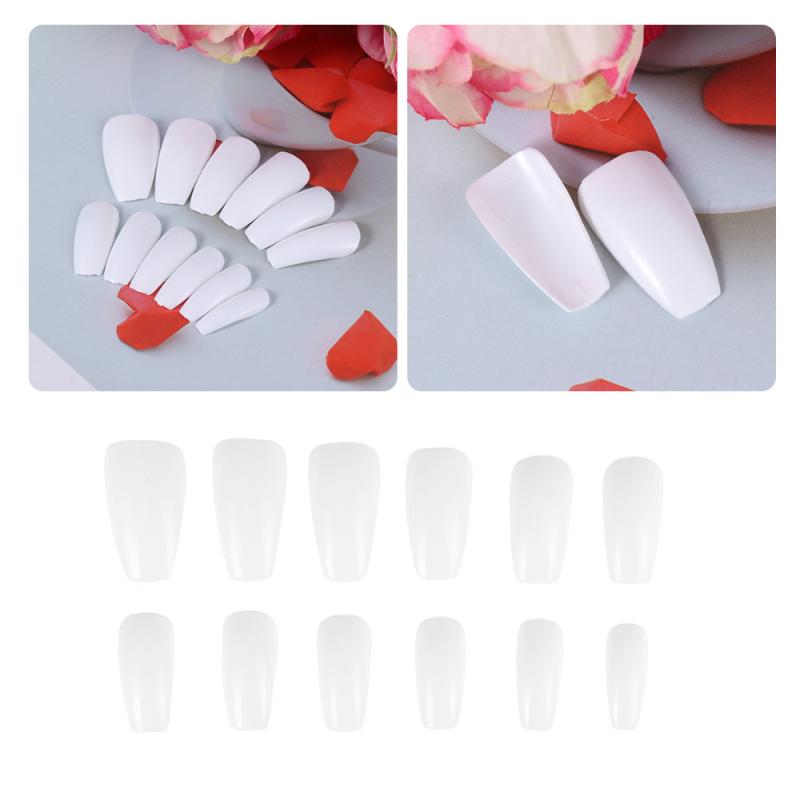 600pcs Ballerina Fake Nails Stylish Nail Art Tool Artificial Nails Decor DIY Manicure Supplies for Women Female (Transparent, White
600pcs Ballerina Fake Nails Stylish Nail Art Tool Artificial Nails Decor DIY Manicure Supplies for Women Female (Transparent, White