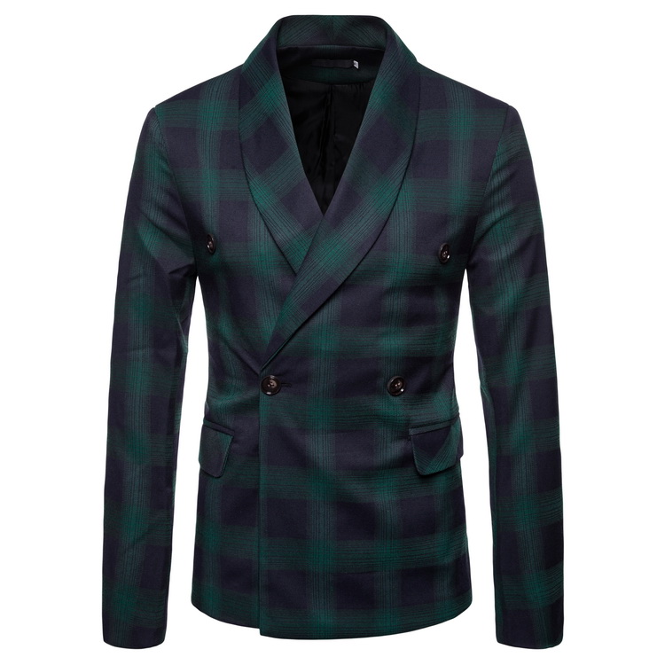 Mens dropshipping hot Long sleeve fashion brand Blazer Wedding Stage grid pattern Business affairs Suit Jackets Slim top coats, Gray
Mens dropshipping hot Long sleeve fashion brand Blazer Wedding Stage grid pattern Business affairs Suit Jackets Slim top coats, Gray