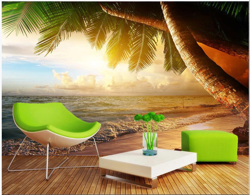 3d wallpaper custom photo mural Beautiful and romantic seaside beach with coconut trees home decor 3d wall murals wallpaper for living room, Non-woven wallpaper
3d wallpaper custom photo mural Beautiful and romantic seaside beach with coconut trees home decor 3d wall murals wallpaper for living room, Non-woven wallpaper