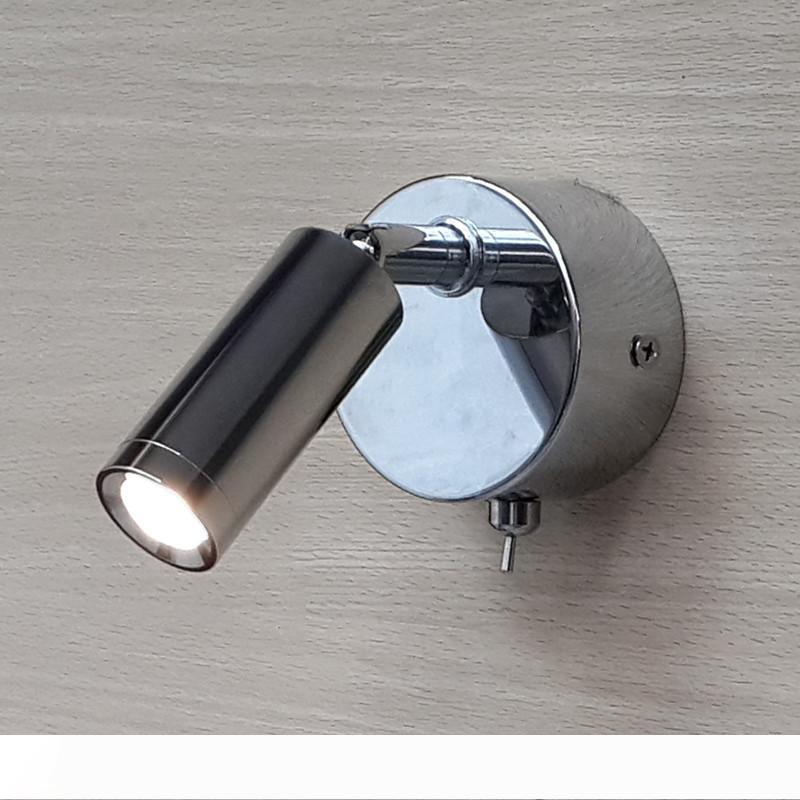 Topoch Wall Mount Reading Lights Rotational Lamp with ON OFF Switch Chrome Plated 3W LED AC100-240V DC12V 24V for Indoor Camper Boat
Topoch Wall Mount Reading Lights Rotational Lamp with ON OFF Switch Chrome Plated 3W LED AC100-240V DC12V 24V for Indoor Camper Boat