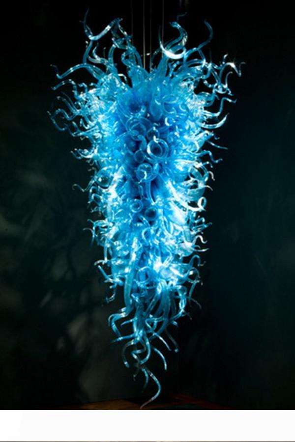 Art Home Design Blue Chandeliers Lamp Modern Large Hotel Decor Murano Glass Chandelier with LED Bulbs
Art Home Design Blue Chandeliers Lamp Modern Large Hotel Decor Murano Glass Chandelier with LED Bulbs