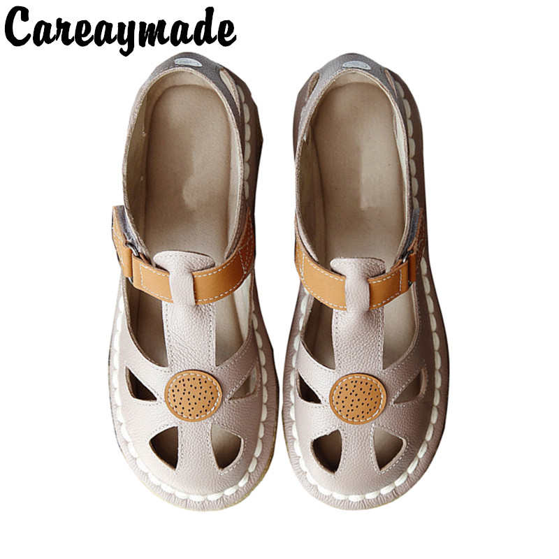Careaymade-New Original Literary style Women's Shoes,Forest system Simple soft sole genuine leather leisure time Student shoes, Beige
Careaymade-New Original Literary style Women's Shoes,Forest system Simple soft sole genuine leather leisure time Student shoes, Beige