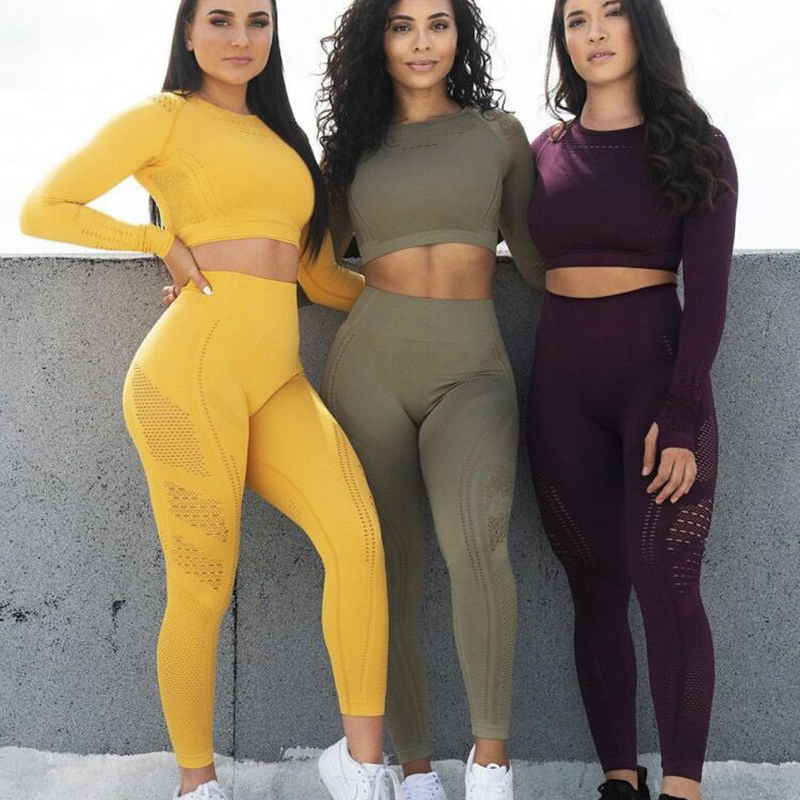 Seamless Set Yoga Set 2 Piece Women Workout Sport Gym Clothes Women Sportswear Running Yoga Tops Leggings Sport, Black
Seamless Set Yoga Set 2 Piece Women Workout Sport Gym Clothes Women Sportswear Running Yoga Tops Leggings Sport, Black