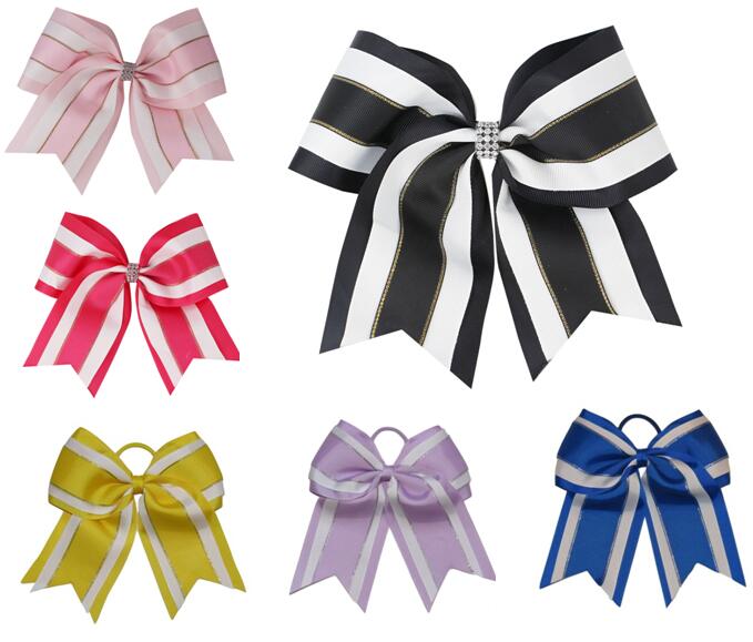 NEW "Black Glitz"7inch Cheer Bow Ponytail Girls hair Bows Cheerleading for girls Hair accessories, 11
NEW "Black Glitz"7inch Cheer Bow Ponytail Girls hair Bows Cheerleading for girls Hair accessories, 11