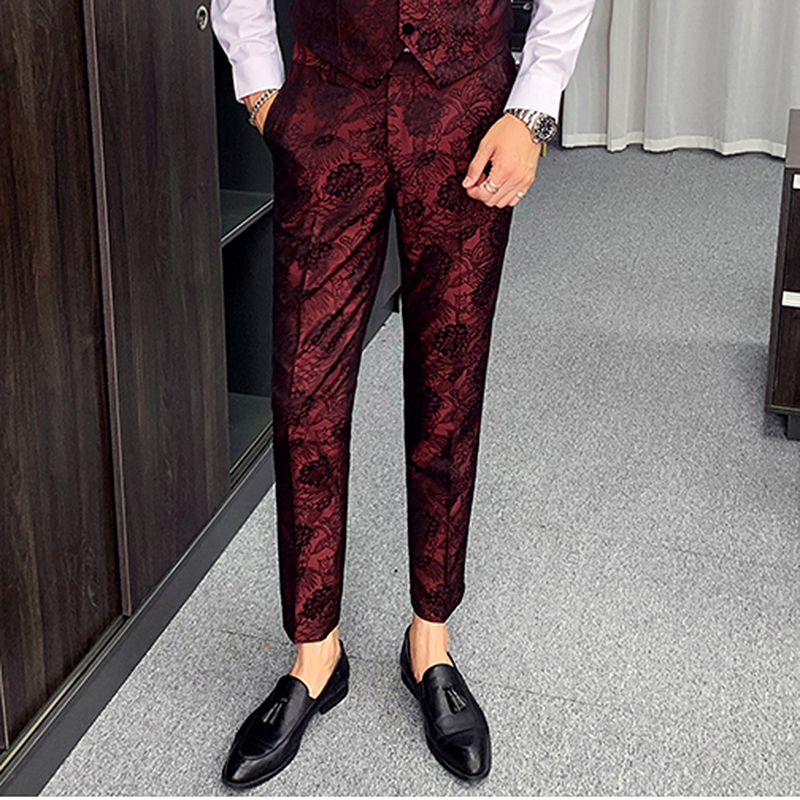 Casual Business Suit Pants Men 2020 Jacquard Pants Mens Singer Personality Stage Show Trousers Dress Slim Fit Mens Vintage, Blue
Casual Business Suit Pants Men 2020 Jacquard Pants Mens Singer Personality Stage Show Trousers Dress Slim Fit Mens Vintage, Blue