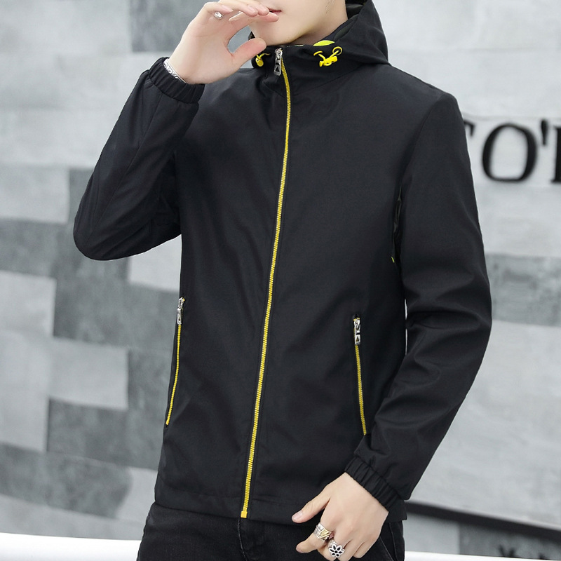 Men's Tooling Jacket Korean Version Trend 2020 New Autumn Handsome Sports Casual Wear Spring Autumn Jacket Men's Clothing, Black
Men's Tooling Jacket Korean Version Trend 2020 New Autumn Handsome Sports Casual Wear Spring Autumn Jacket Men's Clothing, Black
