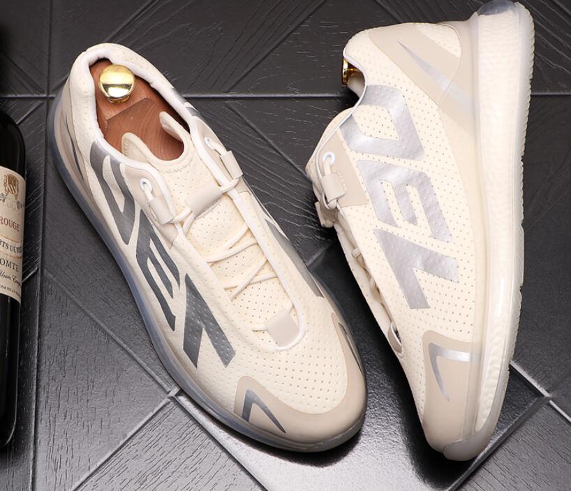 Men luxury fashion breathable Sneakers White colors platform Casual Flats Shoes Man Rock punk Loafers Sapatos Tenis Masculino, Beige
Men luxury fashion breathable Sneakers White colors platform Casual Flats Shoes Man Rock punk Loafers Sapatos Tenis Masculino, Beige