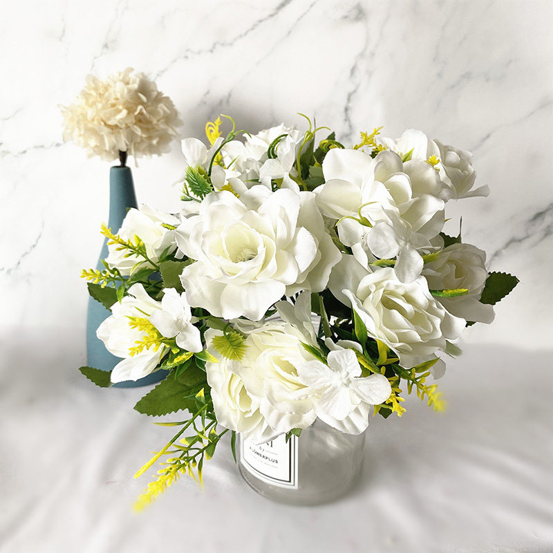 7 Flowers Bouquet Artificial Flower Gardenia Fake Silk Flower Decor for Home Wedding Decoration Accessories Festival Gift, Color 1
7 Flowers Bouquet Artificial Flower Gardenia Fake Silk Flower Decor for Home Wedding Decoration Accessories Festival Gift, Color 1