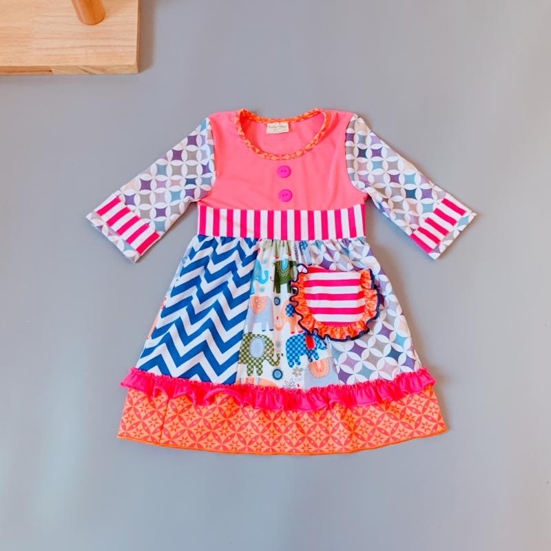 2-6t Girls pink dress with pocket boutique Infants toddler Kids ruffles big girl princess frocks long sleeve dress
2-6t Girls pink dress with pocket boutique Infants toddler Kids ruffles big girl princess frocks long sleeve dress