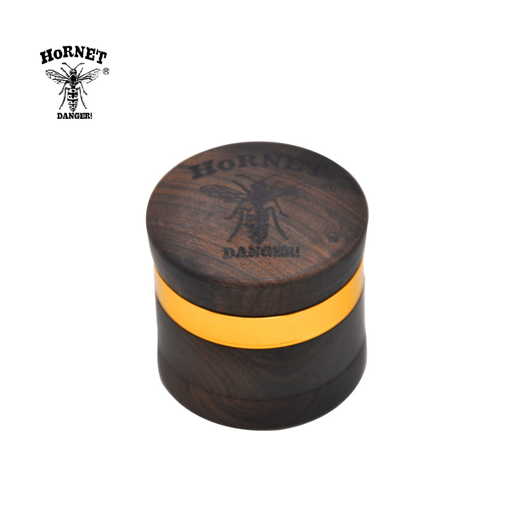 HORNET Premium Rosewood Handmade Tobacco Herb Grinder Wooden Grinder 60 MM 4 Layers Aluminum Sharp Diamond Teeth Smoking Herbal Grinder
HORNET Premium Rosewood Handmade Tobacco Herb Grinder Wooden Grinder 60 MM 4 Layers Aluminum Sharp Diamond Teeth Smoking Herbal Grinder