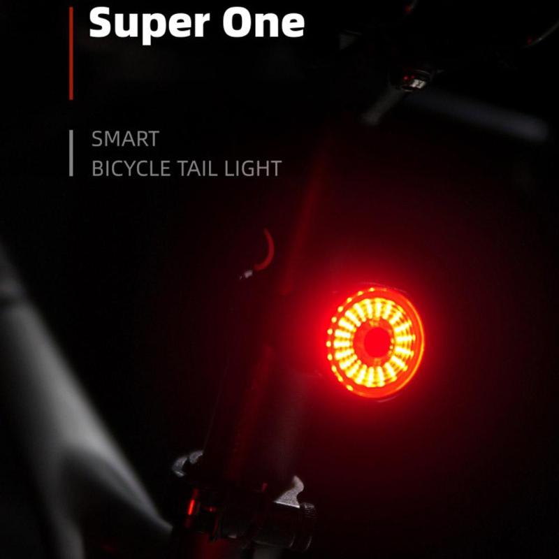 Bicycle Tail Light Auto-sensing Warning Light Usb Charging Smart Brake Bike Bicycle Safety Outdoor Sports Cycling
Bicycle Tail Light Auto-sensing Warning Light Usb Charging Smart Brake Bike Bicycle Safety Outdoor Sports Cycling