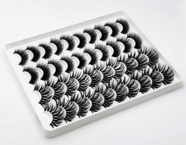 20 Pairs 3D Mink Eyelashes Lashes Book Natural False Eyelashes Fake Lashes Long Makeup Eyelash Extension Mink Eyelashes For Beauty
20 Pairs 3D Mink Eyelashes Lashes Book Natural False Eyelashes Fake Lashes Long Makeup Eyelash Extension Mink Eyelashes For Beauty