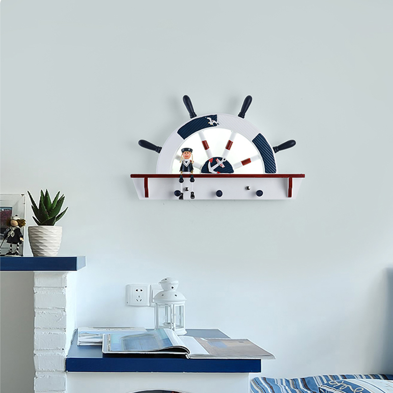 Chambre pour enfants LED lampe murale nordique chambre de chevet lumière moderne LED Dessin animé mur lumière créative LED salon salle de bain mi