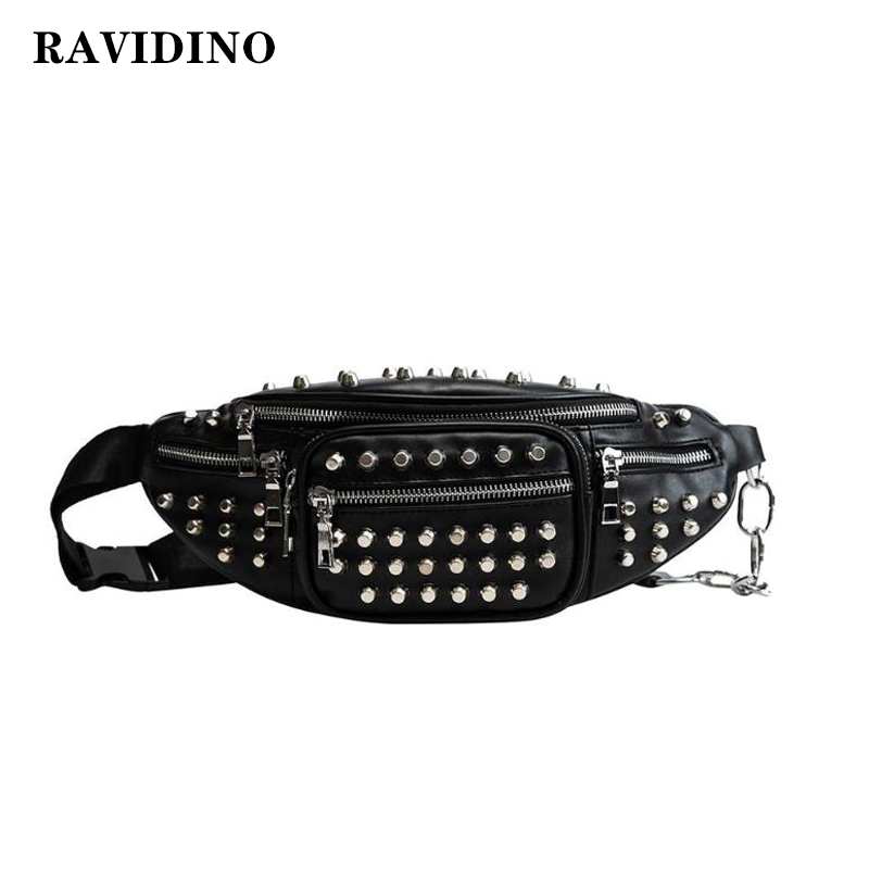 2019 Punk Style Rivets Waist Pack Luxury Designer Fanny Pack Small Women Waist Bag Phone Pouch Punk Belt Bag Purse MX200717, White
2019 Punk Style Rivets Waist Pack Luxury Designer Fanny Pack Small Women Waist Bag Phone Pouch Punk Belt Bag Purse MX200717, White