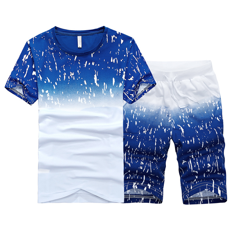 Sport Suit Fitness Training Set Print Stars Sports Clothing T-Shirt Shorts Joggers Set Running Tracksuit Sportswear Men, Black
Sport Suit Fitness Training Set Print Stars Sports Clothing T-Shirt Shorts Joggers Set Running Tracksuit Sportswear Men, Black
