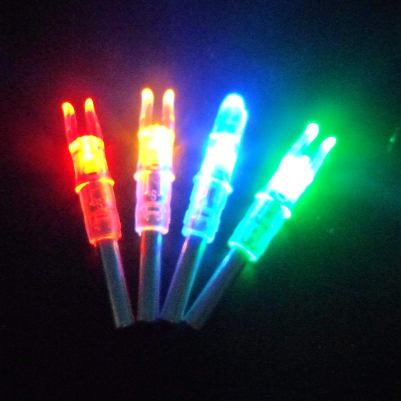 1pc Archery XSGT LED Lighted Nocks Bowstring Activated for Compound Bow Recurve Bow Arrow ID 53mm 62mm 63mm