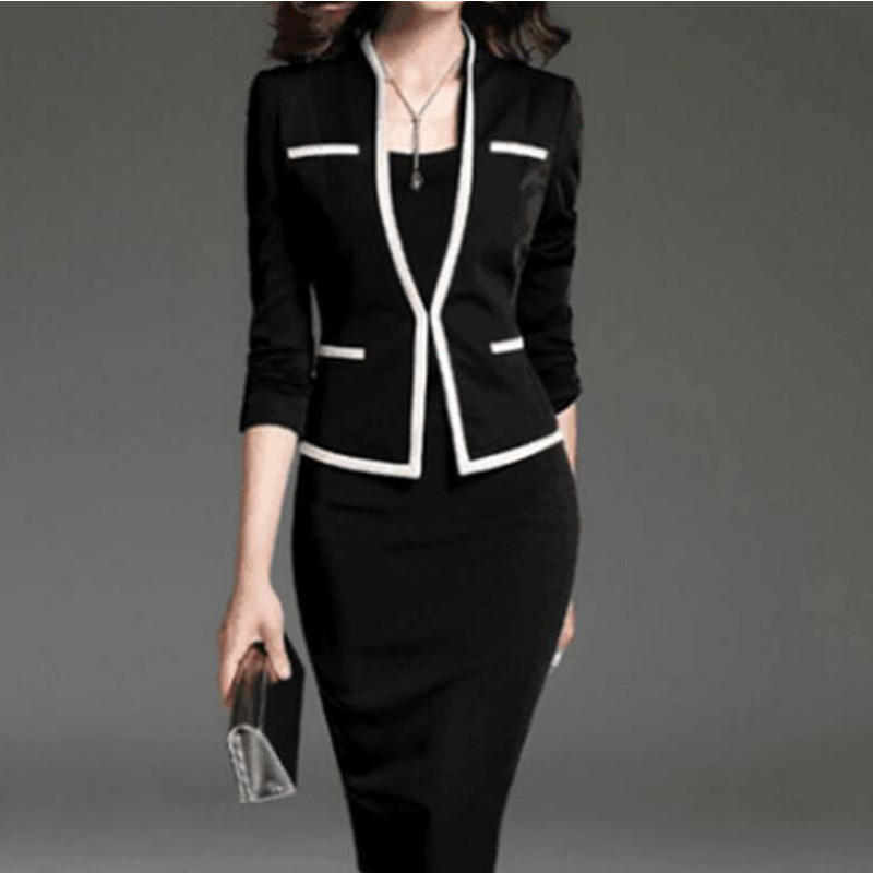Casual suit / skirt + suit Spring and Autumn Hot Selling Slim Waist Pack Hip Skirt Custom size and color, Black
Casual suit / skirt + suit Spring and Autumn Hot Selling Slim Waist Pack Hip Skirt Custom size and color, Black