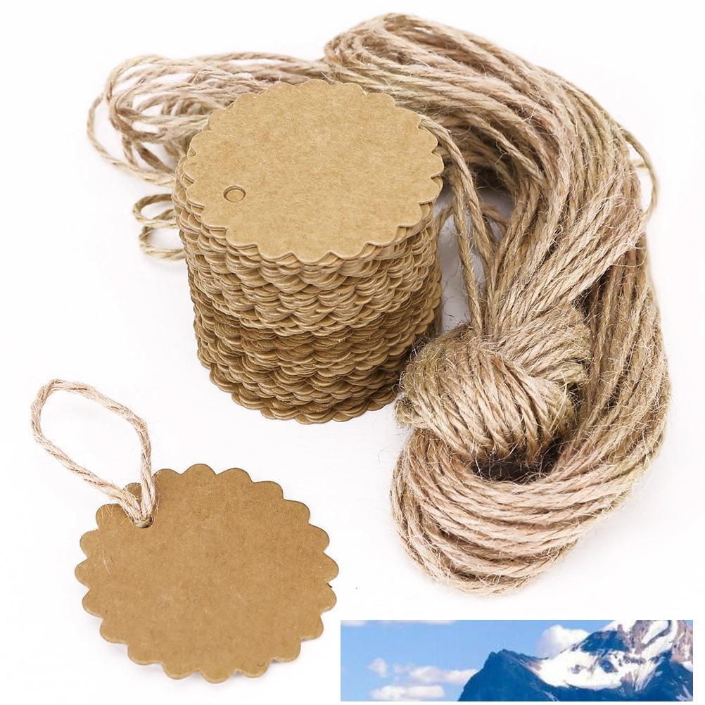 100pcs 60mm Round Scalloped Kraft Paper Card / Gift Tag / DIY Tag Hang Tag Label Ear Stud Hooks Cardboard Price Tags
100pcs 60mm Round Scalloped Kraft Paper Card / Gift Tag / DIY Tag Hang Tag Label Ear Stud Hooks Cardboard Price Tags