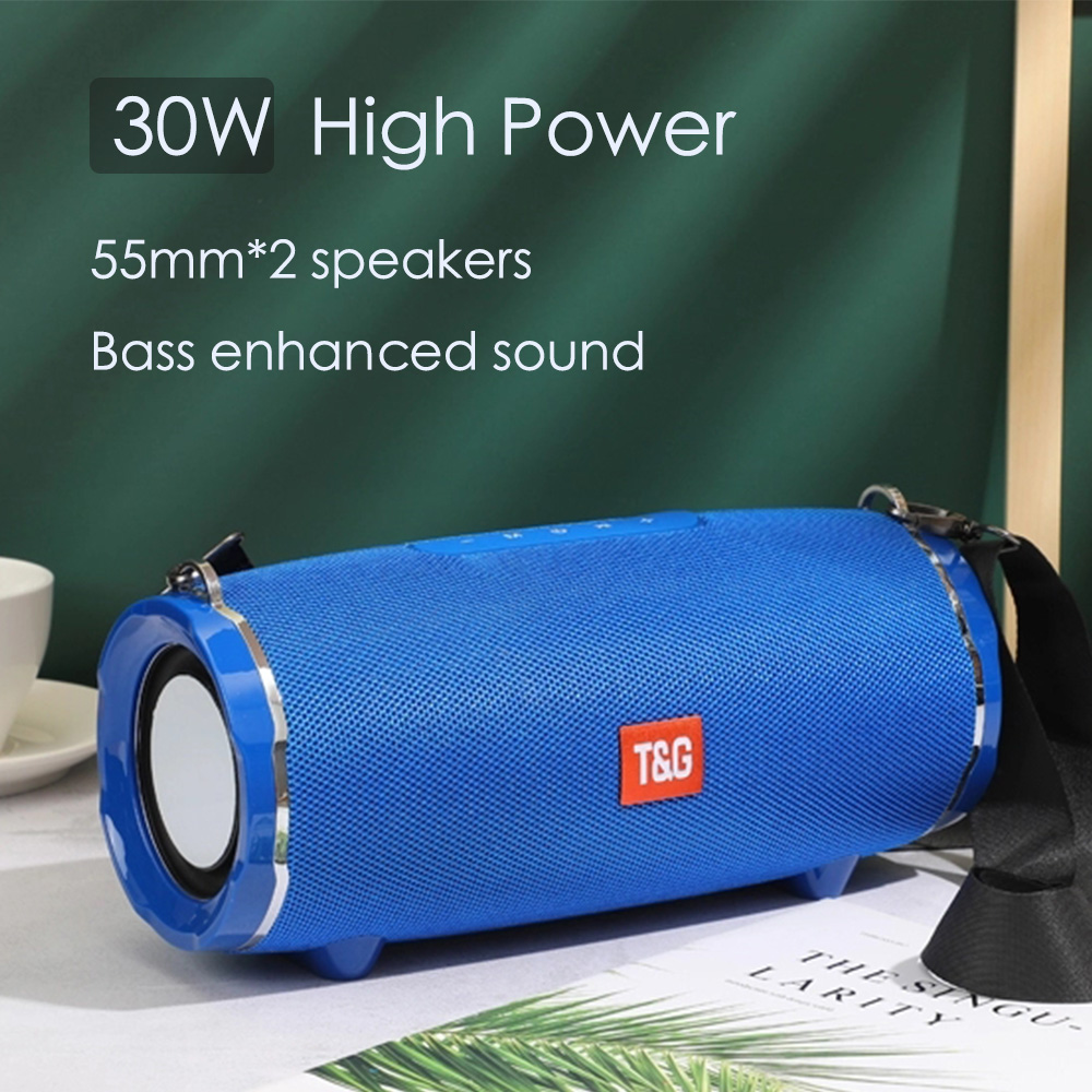 Hot TG187 High Power 30W Bluetooth Speaker Waterproof Portable Column Soundbar Bass Stereo Subwoofer TG Speakers With FM AUX TF USB
Hot TG187 High Power 30W Bluetooth Speaker Waterproof Portable Column Soundbar Bass Stereo Subwoofer TG Speakers With FM AUX TF USB
